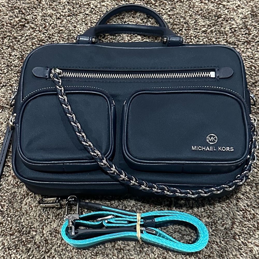 Michael Kors Navy Blue Purse- NWOT
